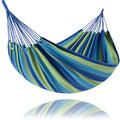 Suncreat Portable Tree Hammock, Double Hammocks 2 Person With Outer Bag, Blue Stripe