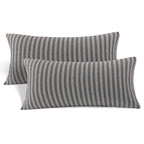 2-Pack Stretch Pillow Cases - Jersey Knit & Ultra Soft Envelope Closure Pillowcases T-Shirt Like Microfiber Blend - Suitable For