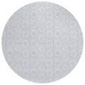 Seabreeze Sz10 Gray Coastal Rug Round 8' X 8'