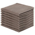 joybest Cotton Kitchen Dish Cloths, 8-Pack Waffle Weave Ultra Soft Absorbent Dish Towels Washcloths Quick Drying Dish Rags, 12x1