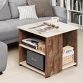 About Space Coffee Table  Wooden Center Table With Storage, Teapoy Table For Living Room, Engineered Wood End Table | Side Tabl