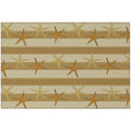 Seabreeze Sz12 Beige Coastal Rug Rectangle 10' X 14'