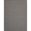 Nourison Positano Indoor-Outdoor Charcoal 9' X 12' Area Rug, Easy Cleaning, Non Shedding, Bed Room, Living Room, Dining Room, Ba