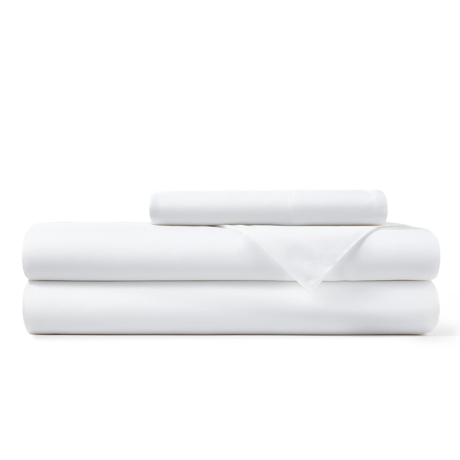 Hotel Sheets Direct 100% Viscose Derived From Bamboo Sheets Set Twin - Cooling Bed Sheets With 1 Pillowcase- Breathable, Moistur