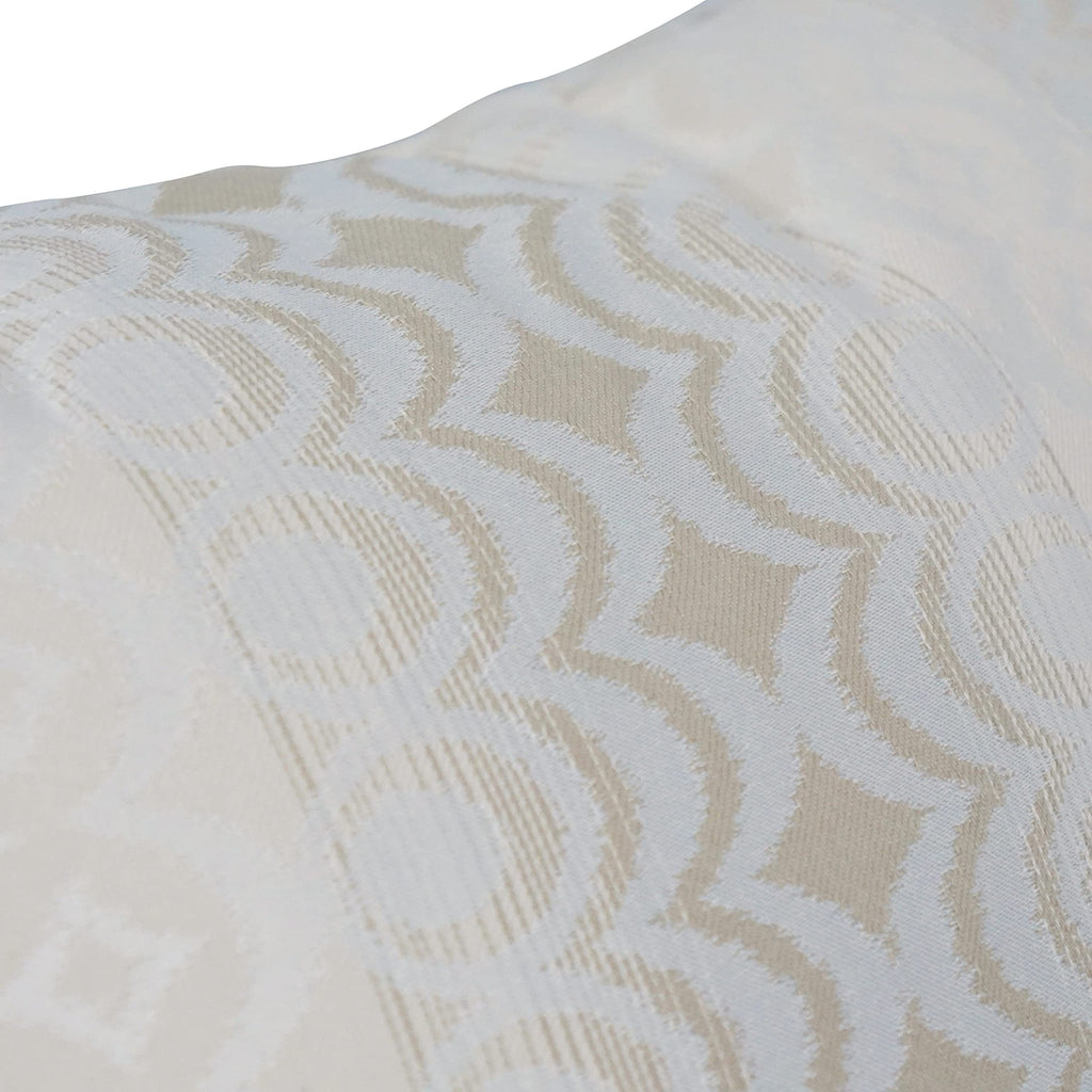 Blazing Needles Square Polyester Jacquard Throw Pillows, 17", Torero Dune 4 Count