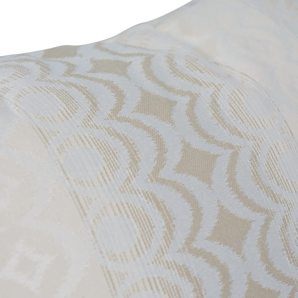 Blazing Needles Square Polyester Jacquard Throw Pillows, 17", Torero Dune 4 Count