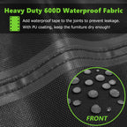 Outdoor Furniture Covers Waterproof, 600D Heavy Duty Patio Furniture Set Cover Outdoor Table And Chair Covers, 110'X84'X28' R