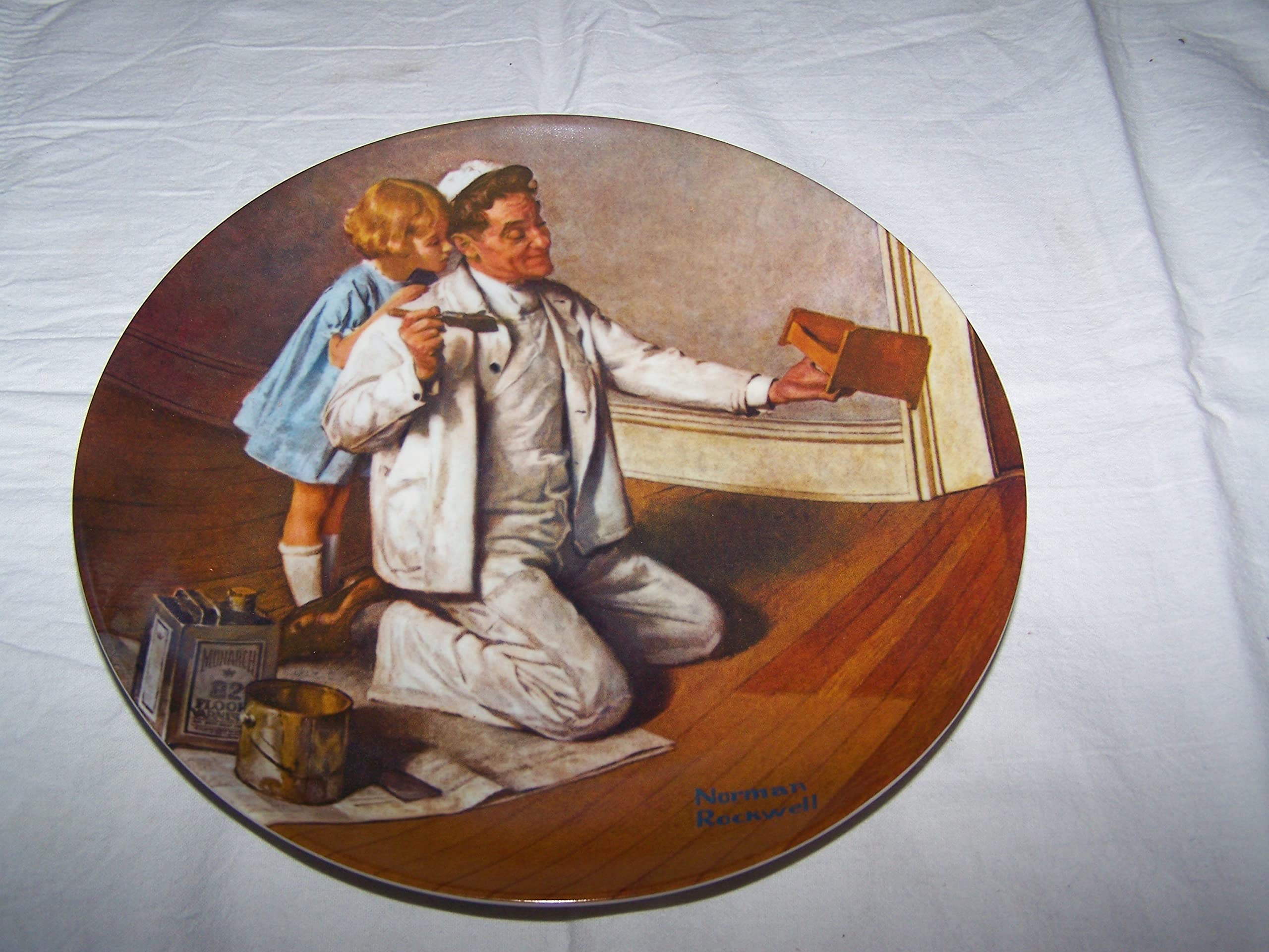 The Painter (Norman Rockwell Collectors Plate)