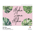 Pro-Graphx Alpha Sigma Alpha Greek Sorority & Fraternity Flag Officially Licensed, Tapestry, Display Banner, Sign, Letter Patter