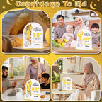 Selftek Ramadan Advent Calendar, Diy Countdown Calendars Decorations For Home, 30 Days Til Eid, Ramadan G-Ift For Kids, Ramadan