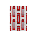 3D Rose TWL_201749_1 British Red Telephone Box Illustration Pattern, 15 x 22