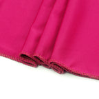 Mds Pack Of 10 Spandex Chair Sashes Bow Sash Elastic Chair Bands Ties Without Buckle For Wedding And Events Decoration Spandex Slider Sashes Bow - Magenta