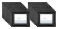 MCS Wedding Photo Frame/Placecard Holder, 24-Pack, Black (69039)