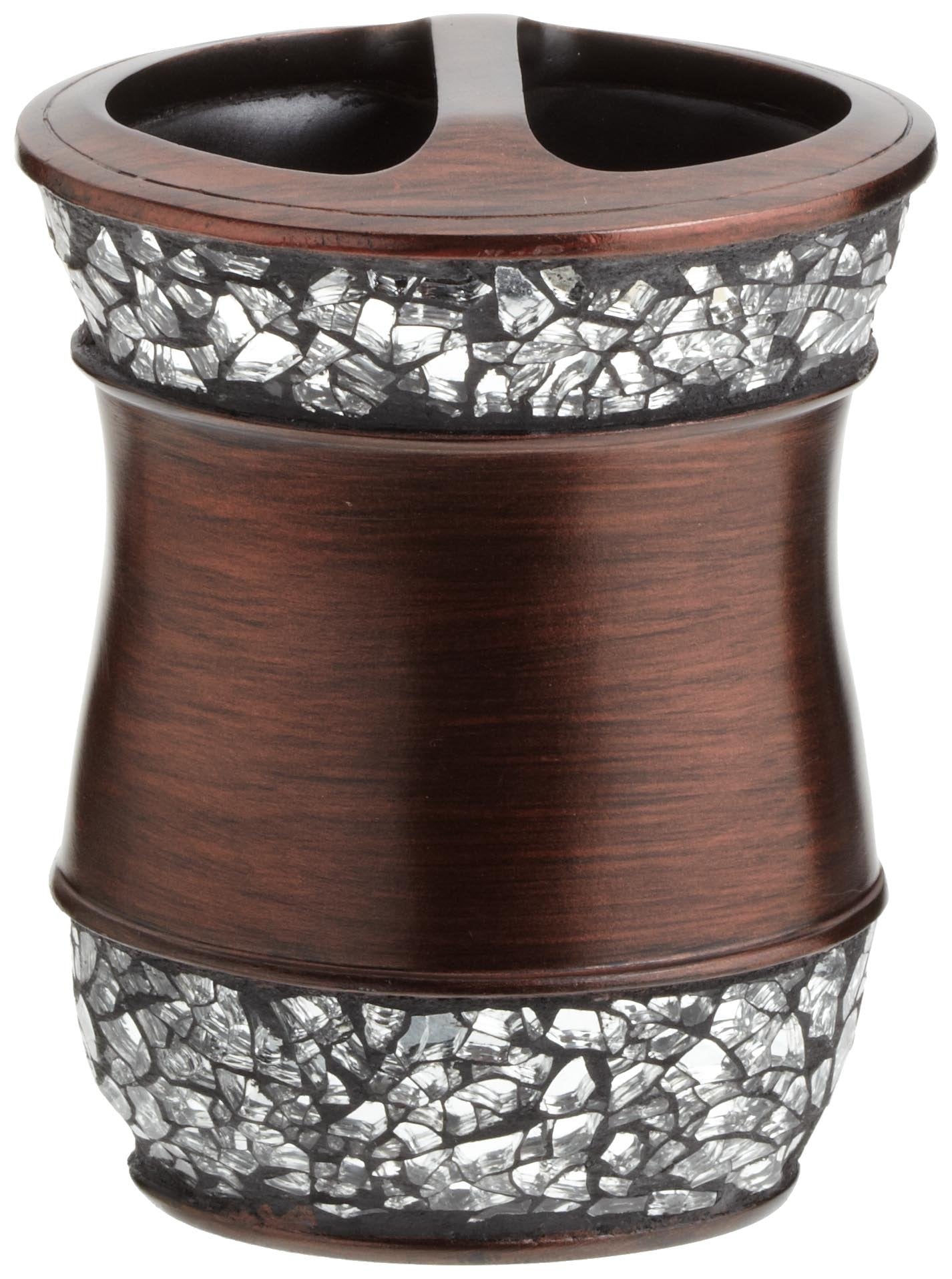 Popular Bath 715781 Elite, Tooth Brush Holder, Copper-Silver