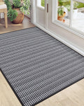 DEXI Door Mat Front Entryway Rugs, Non Slip Rubber Backing Doormat, Absorbent Thin Washable Carpet for Inside House Entrance, 32