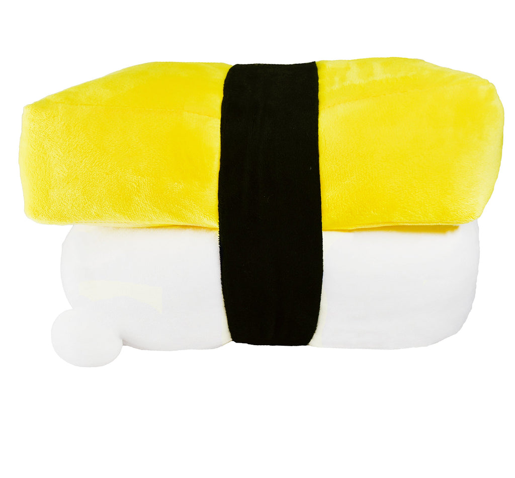Mango Steam Soft Stuffed Cute Kawaii Sushi Plush/Stuffed Animal/Pillow/Toy (Large - 10 Inches, Egg)