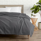 Bare Home Polar Fleece Blanket - Throw Blanket - Warm & Cozy - Premium Fleece Blanket - Blanket For Bed, Sofa, Camping, Travel A
