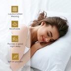 Superior Egyptian Cotton 4 Piece Sheet Set, Luxury 1000 Thread Count, Eco-Friendly, Sustainable Sheets, Ultra-Soft Basics, Solid