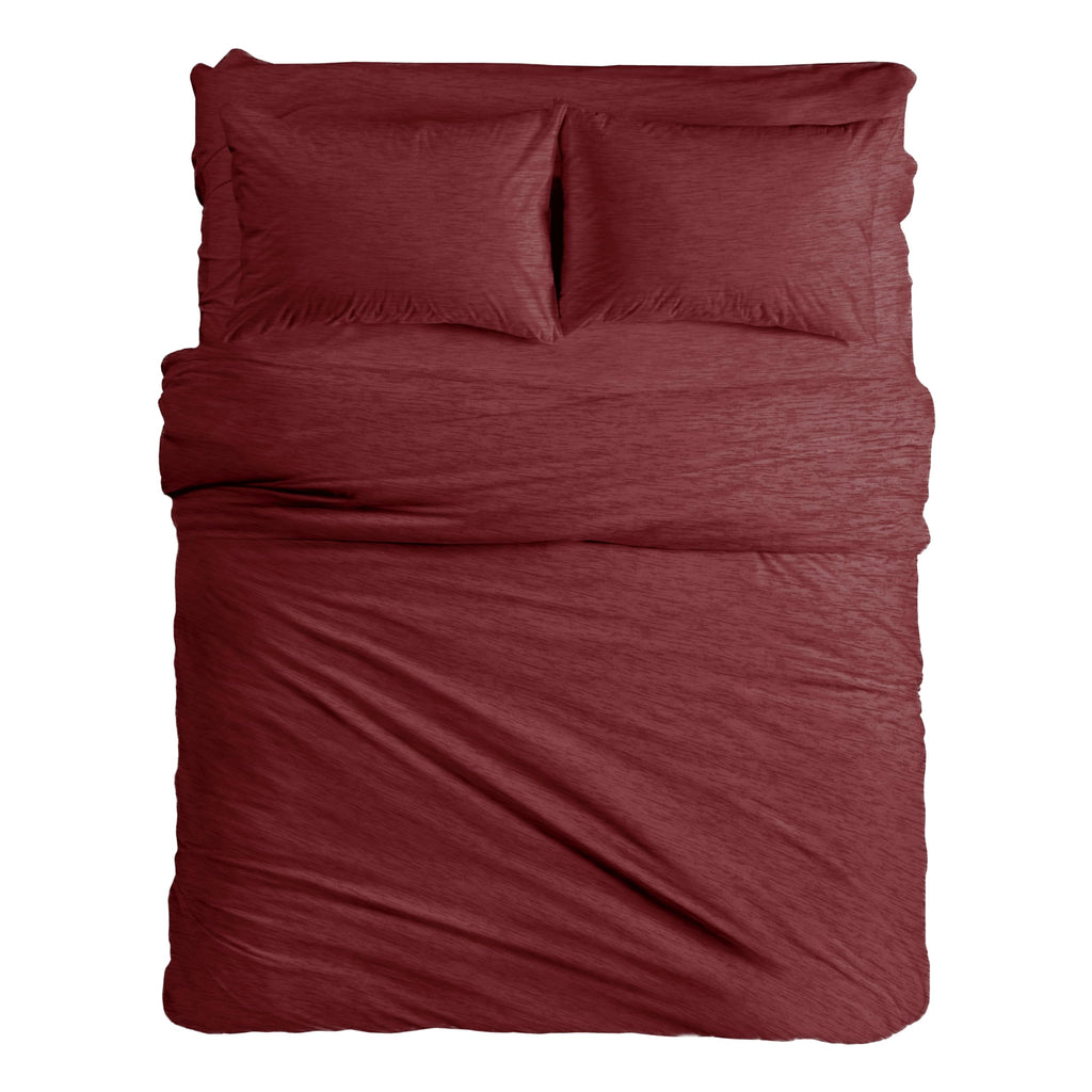 U.S. Polo Assn. All Season, Soft And Cozy T-Shirt Material, 1800 Thread Count 4-Piece Cotton Rich Jersey Sheet Set