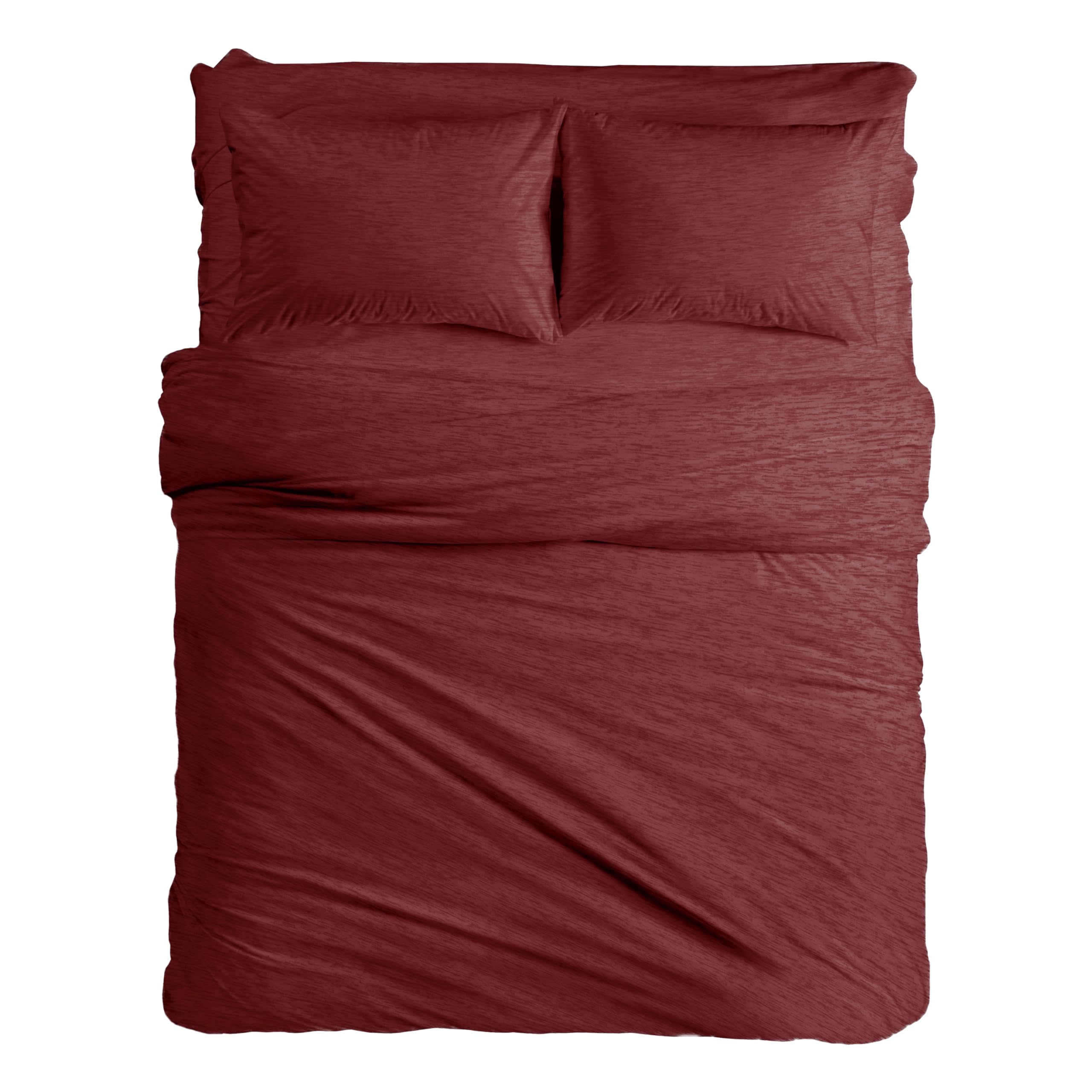 U.S. Polo Assn. All Season, Soft And Cozy T-Shirt Material, 1800 Thread Count 4-Piece Cotton Rich Jersey Sheet Set