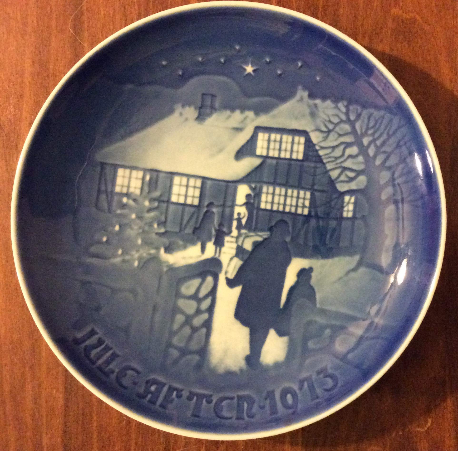 1973 Bing & Grondahl Country Christmas Plate