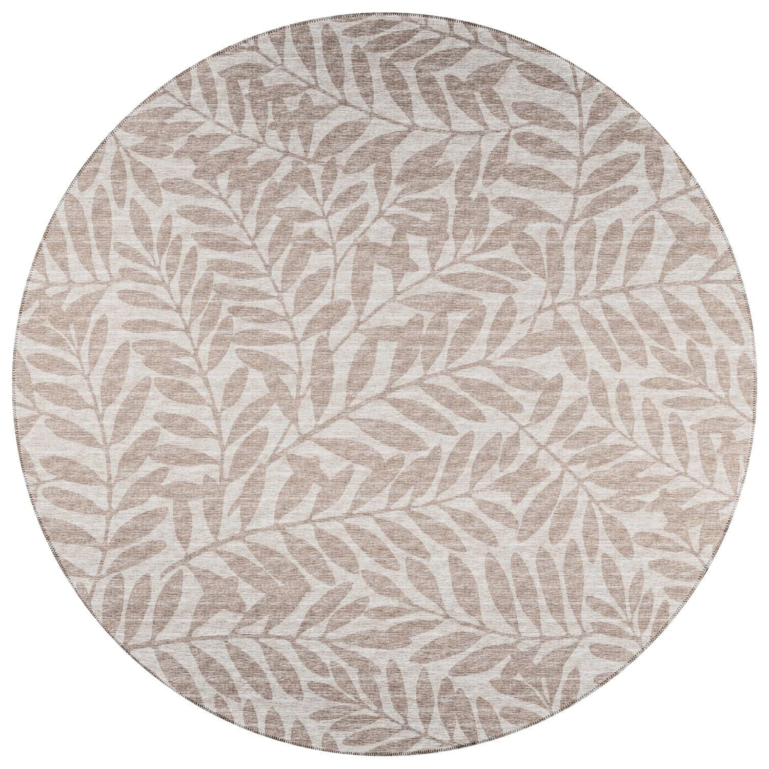 Sedona Sn5 Beige Coastal Rug Round 6' X 6'