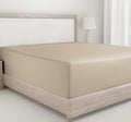 California Design Den Fitted Sheet Queen Deep Pocket Only, 400 Thread Count 100% Cotton, Sateen Weave, No Pop-Off Elastic, Soft,