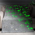 Dinosaur Gifts Toys For Kids Boys - Glow In The Dark Dino Blanket Toddler Teen Girls Birthday Christmas Valentines Presents For