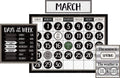 Teacher Created Resources Modern Farmhouse Calendar Bulletin Board
