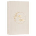Lanpn Wedding Photo Album 4x6 300 Pockets, Linen Cover Newlywed Marriage Albums Slip in Holds 300 Horizontal Photos (Beige)