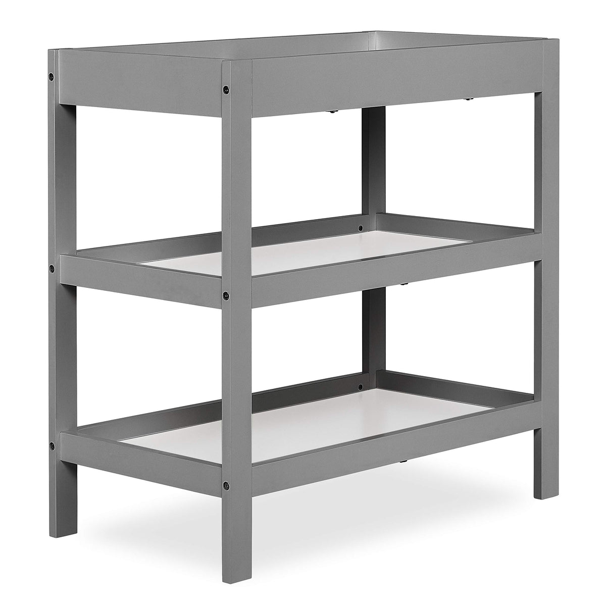 Dream On Me av2023-Dream table-a79f6f03 Ridgefield Changing Table in Storm Grey, 33.5x16x33.5 Inch (Pack of 1)