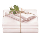 Chanasya Premium Soft Blush Pink Twin Bed Sheets Set 3-Piece - Percale Microfiber - Fitted Sheet Flat Sheet And Pillow Cases - D