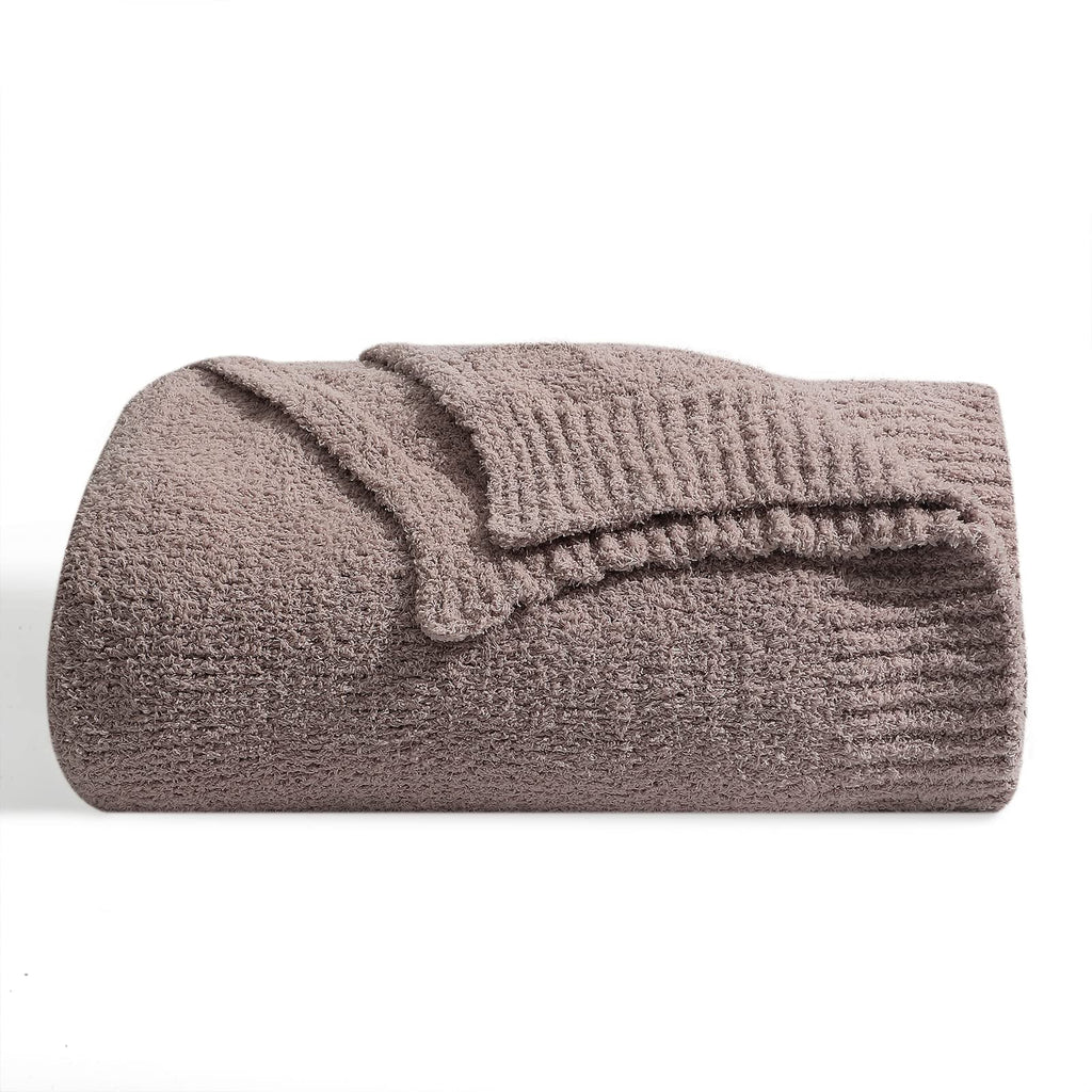 Bearberry Super Soft Fluffy Throw Blanket Lightweight Cozy Warm Throw Blankets For Couch Bed Sofa All Season (Khaki, 50   X60
