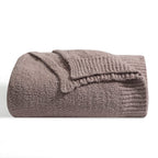 Bearberry Super Soft Fluffy Throw Blanket Lightweight Cozy Warm Throw Blankets For Couch Bed Sofa All Season (Khaki, 50   X60