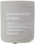 Blomus Fraga Scented Candle Micro Chip S Soy Wax Candle in Concrete Look