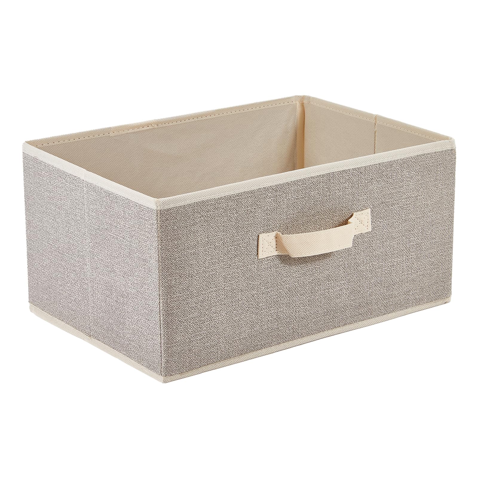 DAYARD Fabric Bins [1-Pack], Foldable Cube Baskets Storage Boxes for Shelves, Closet, Bookshelf, Nursery Organizer Containers (b