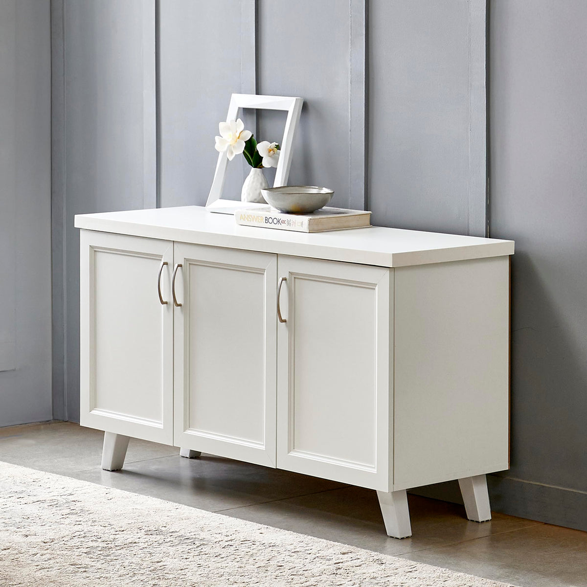 Home Centre | Helios Alton Shoe Cabinet | 15 Pairs | Engineered Wood | White | 1 Year Warranty