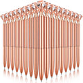 Yahenda 50 Pcs Diamond Pens Diamond Ballpoint Pen Black Ink Bling Pens Crystal Metal Bridal Shower Pens Bling Pen With Diamond O