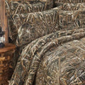 Visi-One Realtree Max-5 Camouflage Bed Sheets - 4 Piece Camo Bedding Queen- Premium Polycotton Hunting Sheet Set - Machine Washa