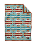 Pendleton Chief Joseph Crib Blanket, Aqua
