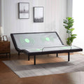Nestl Adjustable Bed Frame - 2nd Generation - Adjustable Massage Queen Size Bed Frame with Wireless Remote, Head & Foot Massage,