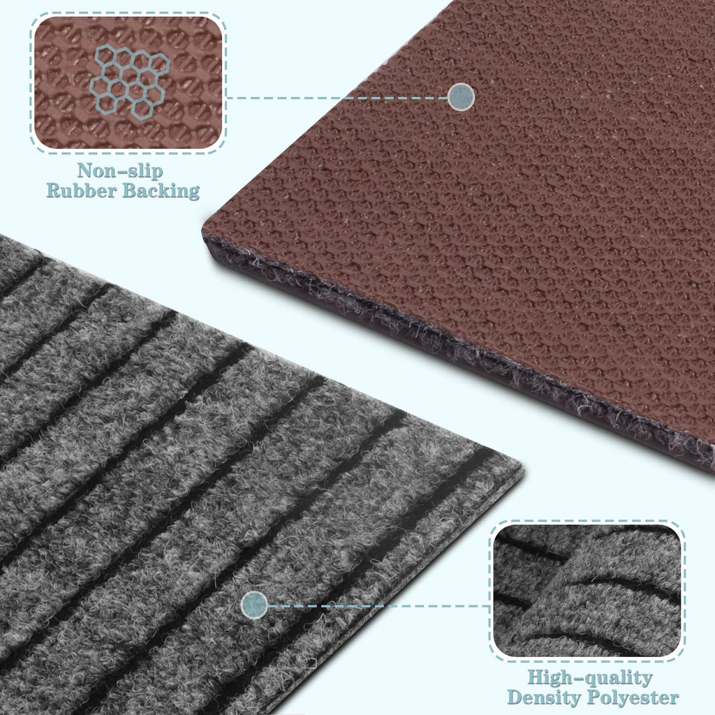 Runner Rug 2Ft X 9Ft, Ayoha 2'-82' Utility Carpet Runner For Entryway Hallway Aisles Balcony Garages, Area Rugs With Non-Slip Ru