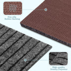 Runner Rug 2Ft X 9Ft, Ayoha 2'-82' Utility Carpet Runner For Entryway Hallway Aisles Balcony Garages, Area Rugs With Non-Slip Ru