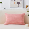 Home Brilliant Pink Throw Pillow Cover Rectangle Super Soft Valentine 'S Decorative Lumbar Pillow Cases For Toddler Living Room