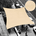Shademart 8 ' X 20 ' Beige Waterproof Shade Sail Sun Shade Sail Rectangle Custom Size Water Resistant Canopy Awning Shelter, 95%