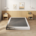 EMODA 5 Inch Full XL Box Spring, 3000 LBS Heavy Duty Metal XL Full Mattress Foundation with Fabric Cover, Easy Assembly, Black