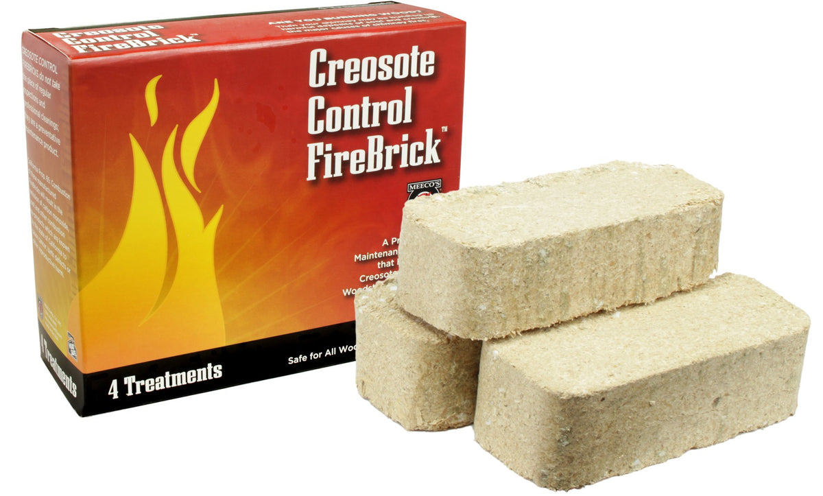 MEECOS RED DEVIL Creosote Control FireBrick Creosote Remover