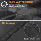 Startwo Patio Furniture Covers Waterprpoof, Tear Resistant Rectangular Outdoor Furniture Set Cover For Table And Chairs, Outdoor Sectional Sofa Cover, 111'L X 74'W X 28'H