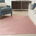 Nourison Positano Indoor/Outdoor Rainbow 4' X 6' Area Rug, Easy Cleaning, Non Shedding, Bed Room, Living Room, Dining Room, Backyard, Deck, Patio (4X6)