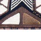 Flash Furniture Mohave Traditional Southwestern Style Area Rug - Rustic Chocolate Accent Rug - 8' X 10' - Olefin Fibers With Jute Backing